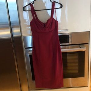 Dynamite dark pink dress